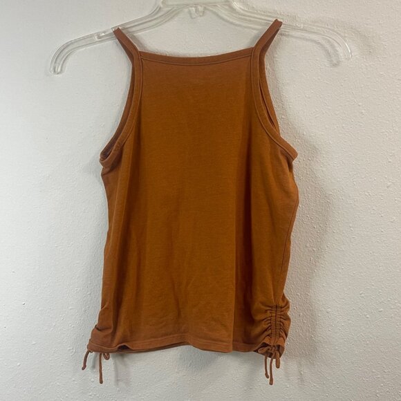 Wonder Nation Girls Love Graphic Rust Brown Tank Top  L 10-12 Plus - Picture 5 of 10